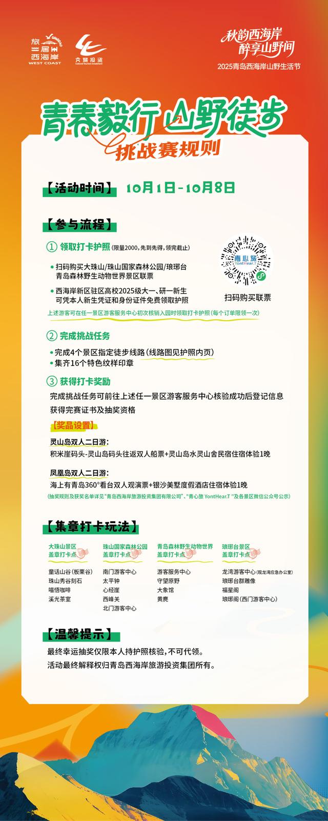 这里是青岛｜8天爬完这4座山，爱上青岛西海岸新区