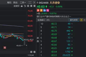 原来，业绩爆雷真的会跌停，明星白马股也不例外图片