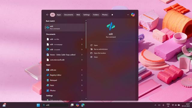 微软官宣未来 Win11 将预装命令行编辑器 Edit