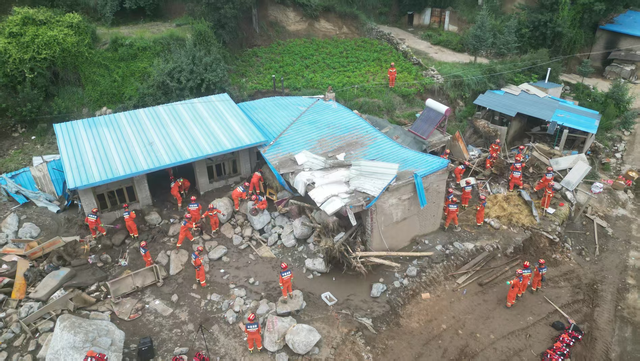 甘肃榆中2具失联人员遗体被找到