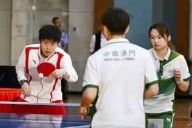 内地奥运健儿代表团与澳门运动员交流图片