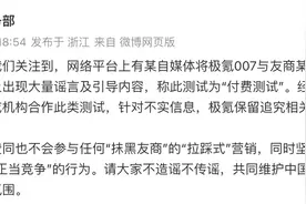 极氪澄清：未与任何个人或机构合作对撞测试图片