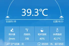 警惕中暑！浙江高温天气超长待机 明后天杭州等地最高温或超41℃图片