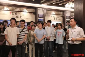 感受城建之美，湖南文理学院“行走的思政课”在常德河街开讲图片