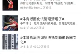 多个平台出手治理体育“饭圈化”问题！涉炒CP、拉踩攻击等图片