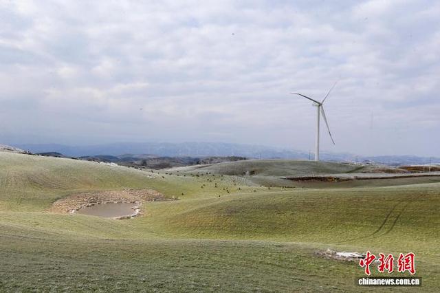 贵州威宁：雾凇作丹青 绘就高原美景