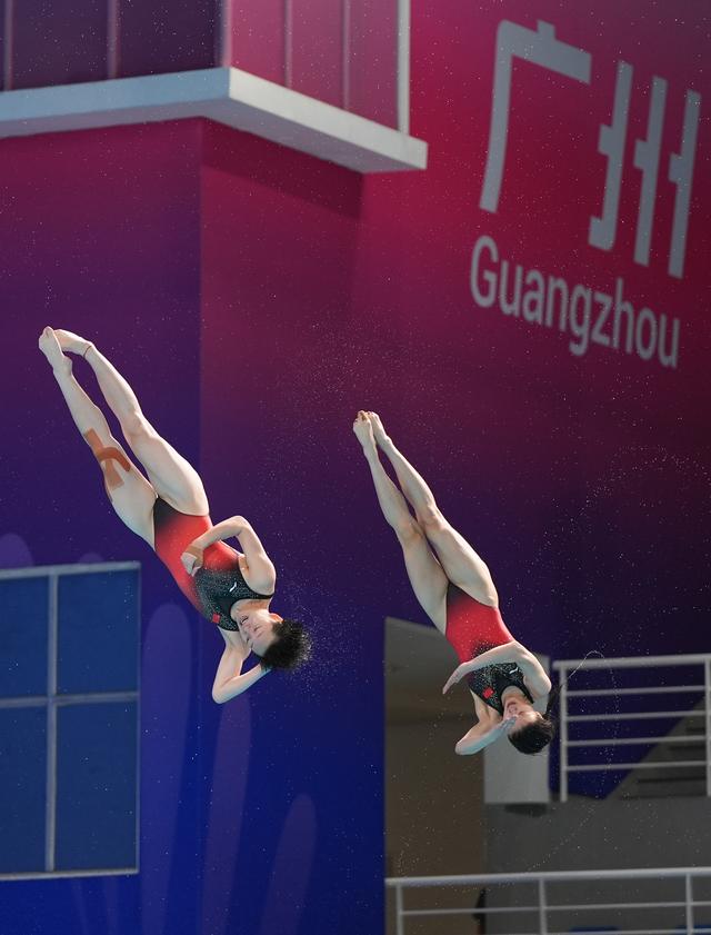 全运会｜跳水女子团体赛况