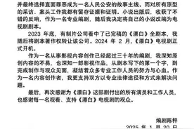 热播剧《漂白》被指抄袭！编剧：以“杨树彬团伙911杀人碎尸案”为原型改编成小说！支持来告图片
