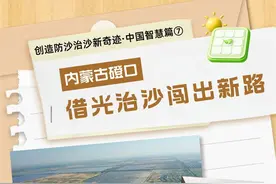 内蒙古磴口：借光治沙闯出新路——创造防沙治沙新奇迹·中国智慧篇⑦图片