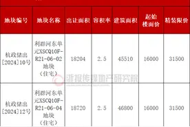钱塘湾未来总部基地挂牌2宗宅地 新房定价31500元图片