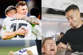 😭克罗斯：我先是告诉安切洛蒂我要退役，然后是魔笛&巴尔韦德图片