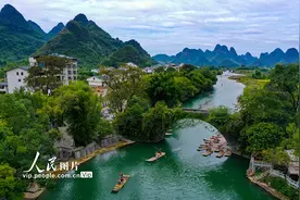 广西阳朔：秋日畅游图片