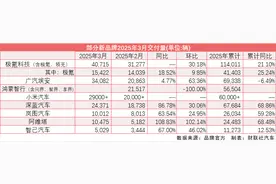 “新汽车”3月交付量集体大涨：极氪连续两月登顶 鸿蒙智行暂“缺席”图片