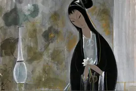王帅｜同是天涯沦落人——读林风眠仕女图图片