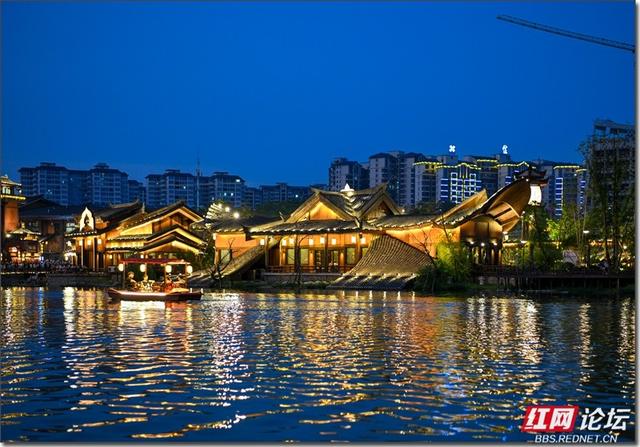 当夜色笼罩金月湖：一场热闹与静谧之间的选择
