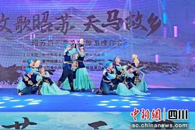 新疆昭苏来蓉推介冬季旅游 加强与蓉文旅合作图片