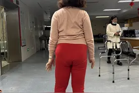 跛行33年，高难度髋关节置换为56岁女子重启“行走”人生图片