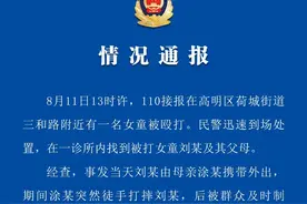广东佛山警方通报“女子当街殴打女童”：两人系母女，女子系在册精神病患者图片
