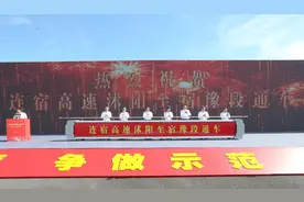 开辟宿迁“东西向”新通道 连宿高速（沭阳至宿豫段）正式通车图片