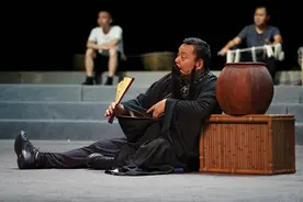 陈智林领衔 川剧《梦回东坡》火热排练图片