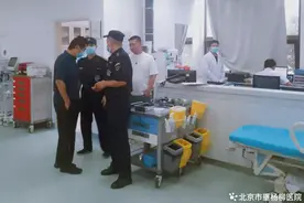 【垂医安全】安全保卫部开展治安演练图片