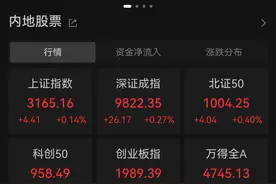 A股高开，小红书概念活跃，遥望科技等多股涨停图片