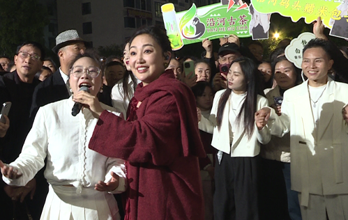 音乐巴士巡游沿河 激情传递土家风情