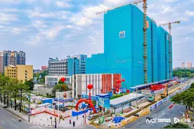 顺德区第三人民医院（北滘医院）改扩建项目正式封顶图片