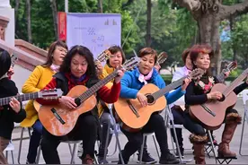 听，这个冬日人民公园响起了吉他声！图片