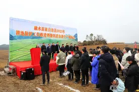 融水甘蔗地里的种植技术培训会图片