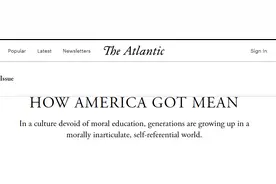 【世界说】美政治评论家揭批美国长期在缺乏道德教育的文化中浸染 已沦为一个卑鄙的国家图片