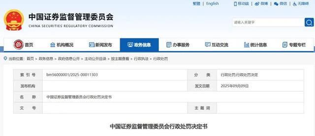 证券从业人员展翔被罚没1.59亿元