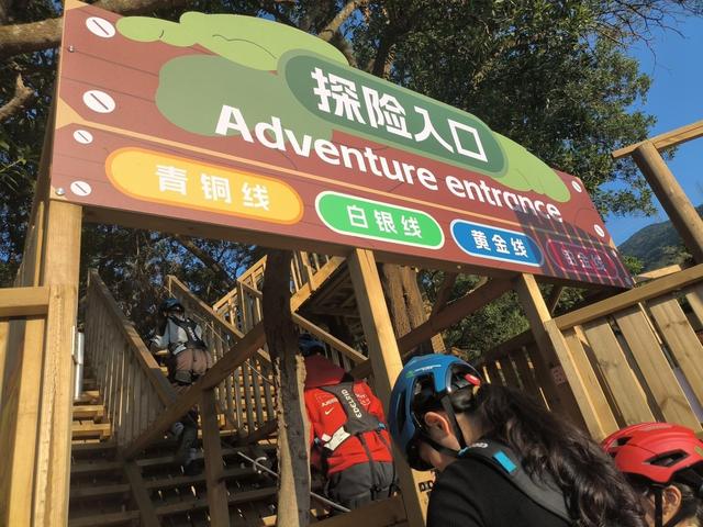 风穿林叶绳渡树间 龙岗园山这片营地邀您体验“飞檐走壁”