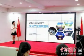 深圳举办文化产业政策解读及项目申报活动图片