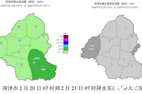 菏泽昨日最大降雪出现在单县 今日局部仍有暴雪图片