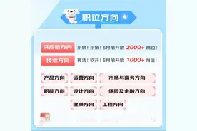 京东计划招聘万名实习生：大模型等技术岗上千个，月薪过万图片