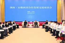 安徽省党政代表团来湘考察图片
