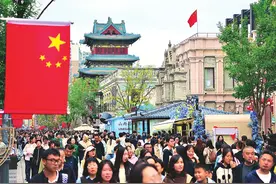 58万人次打卡太原钟楼街图片