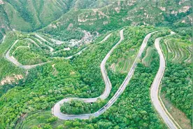 美丽廊道让沉寂村庄绽放光彩图片