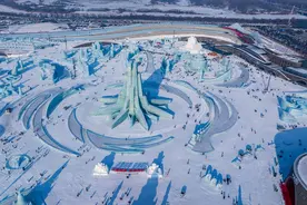 冬日盛宴启幕！探秘哈尔滨冰雪大世界  共赴“冰雪奇缘”之旅图片