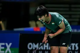 2025年美国羽毛球公开赛，成了两名印度新人出风头的舞台图片