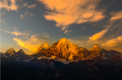 雪润凉山 | 一景一诗，一城一画