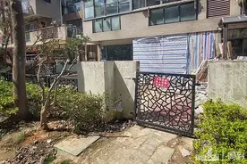 老叶较真丨业主在门前私挖了一个深鱼池，物业居委和城管联手努力何时能填平？图片