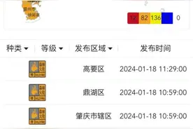 广东230个寒冷预警信号正在生效中，北部或有雪图片