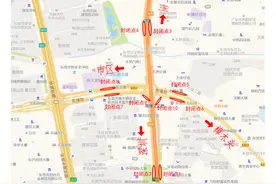 注意绕道！G94莞深高速东莞收费站实行封闭施工交通管制图片