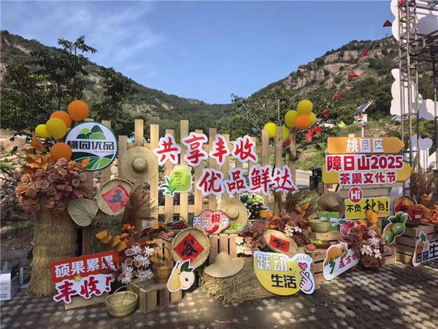 潍坊诸城桃园区第二届障日山茶果文化节开幕