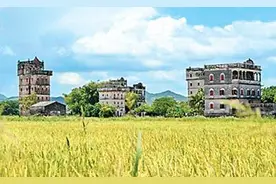 开平碉楼里的独特“侨味”图片