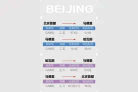 古巴对中国公民实施免签政策，国航北京发往哈瓦那航线即将复航图片