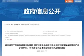 福建明确：医保财政补助，继续增加！图片