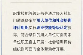 职业技能等级证书如何获得？图片